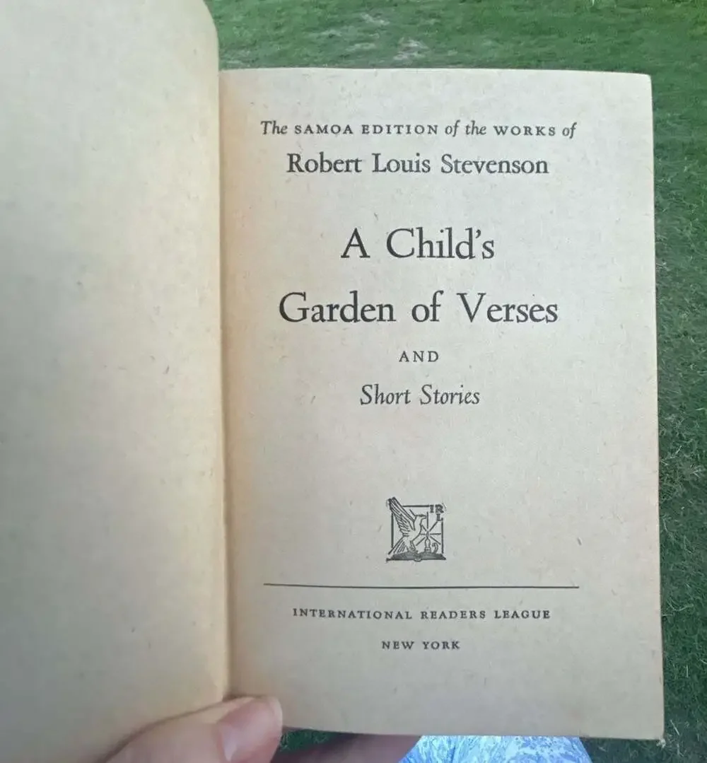 A Child's Garden of Verses & Short Stories.The Samoa Edition (1944)